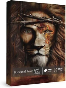 Jesus Christ Puzzle for Adults 1000 Piece, Christian Religious Jigsaw Puzzle, An - Picture 1 of 7