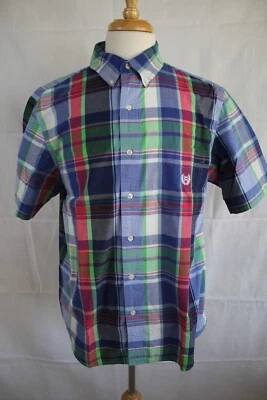 CHAPS Men's Short Sleeve Easy Care Button Front Shirt size L - Image 1 of 4