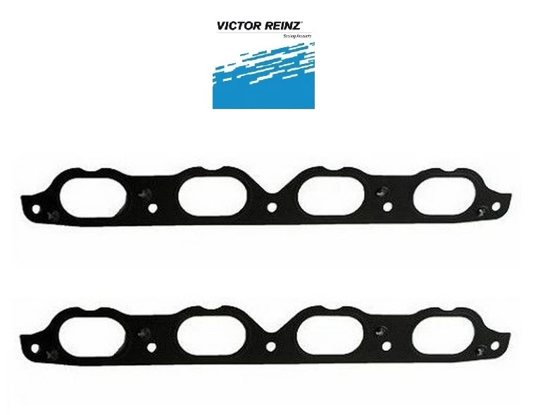 Комплект прокладок впускного коллектора (2 прокладки) Victor Reinz для BMW 545i X5 645Ci 745i - Изображение 1 из 2
