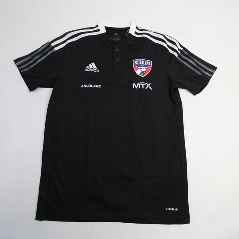FC Dallas adidas Aeroready Short Sleeve Shirt Men's Black/White New Cover