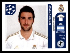 Panini Champions League 2011-2012 - Gonzalo Higuain Real Madrid CF No. 225