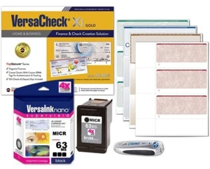 VersaCheck 63 MICR Black Printer Conversion Kit - The Easy Way to Convert Any... - Picture 1 of 1