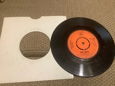 Carlos Santana & Buddy Miles  - Evil Ways. 7'' vinyl single. (1972) - Image 1 of 4