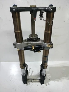 2006-2009 Suzuki GSXR 600 750 OEM FRONT FORKS FRONT END W/TRIPLE TREES NEED SEAL - Picture 1 of 17
