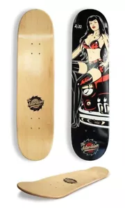 PIN UP KUSTOM Ltd. Ed. 32" x 8" Skateboard Deck THE MACHINE / SKATE SYNDICATE - Bild 1 von 1