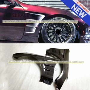 Carbon Fiber Front Fender Flares Mudguards Kits For 09-16 Hyundai Genesis Coupe - Picture 1 of 13
