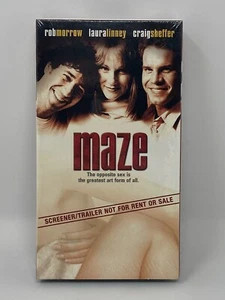 MAZE VHS RARE SEALED LAURA LINNEY SCREENER - Picture 1 of 6