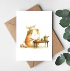 Meerschweinchen Geburtstagskarte Grußkarte - Klappkarte mit Umschlag