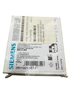 Siemens Auxiliary Contact Switch Block 3RH1921-1EA11 - Picture 1 of 2