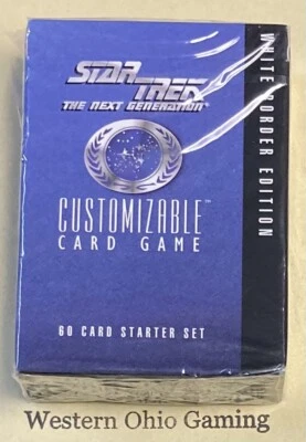Star Trek CCG The Next Generation White Border Edition Starter Set NEW TCG Deck - Image 1 of 2