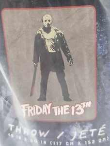 Brand New Friday The 13th Jason Voorhees 46" x 60" Soft Throw Blanket Polyester - Picture 1 of 5