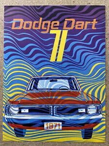1971 Dodge Dart original Columbian sales leaflet/brochure