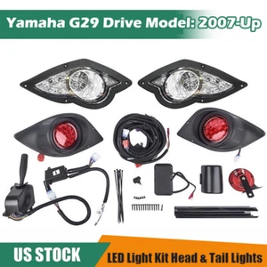 OEM LED Headlights & Tail Lights Kit For Yamaha G29 YDR Golf Cart Accessories - Picture 1 of 12