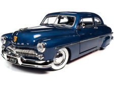 Auto World 1949 Mercury Coupe Diecast Car - Atlantic Blue (AW277)