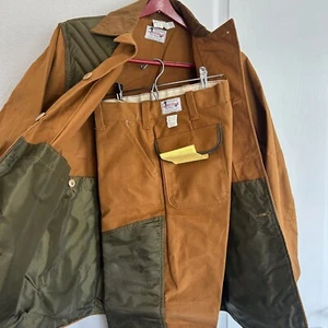 VTG Canvasback Jacket & Pants Water Repellent Duck Hunting 1960s New Old Stock - Picture 1 of 24