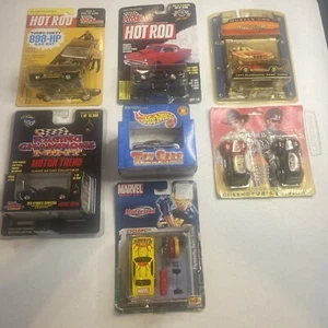 Hot Rod/Greenlight/Hot Wheels Mixed Lot Of 7 New In Card - Picture 1 of 8