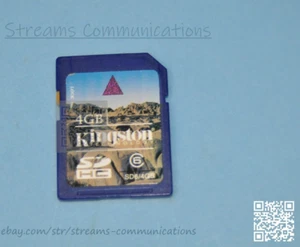4GB Kingston SDHC SD Card for Nikon D40 D40X D50 D60 D90 D80 DSLR Digital Camera - Picture 1 of 4