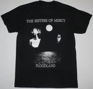 THE SISTERS OF MERCY FLOODLAND RARE COTTON BLACK MEN S-234XL T-SHIRT UR025 - Picture 1 of 3