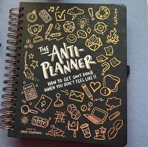 The Anti Planner: Come Fare Sh*t Fatto Quando Non Ti Senti Come Lt Notebook Regalo - Foto 1 di 4