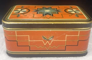 Vintage Schade & Fullgrabe Kaffeedose Frankfurt Leipzig Germany Art Deco Kaffee - Bild 1 von 24