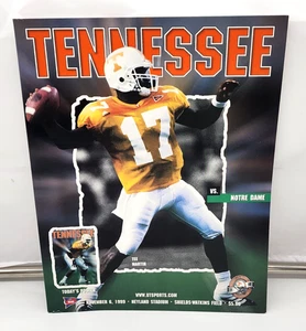 NOTRE DAME vs. TENNESSEE - COLLEGE FOOTBALL PROGRAM - 1999 - NEAR MINT - Picture 1 of 1
