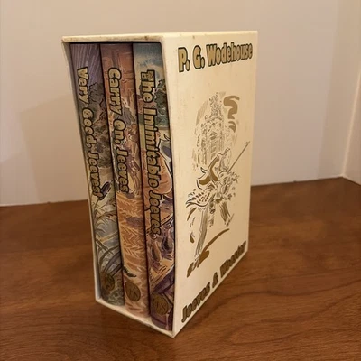 Jeeves & Wooster - 3 volume set in slipcase - Folio Society - P G Wodehouse - Image 1 of 4