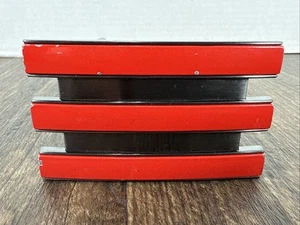 Adidas Golf Belt Buckle Trophy Red On Black Official - Picture 1 of 5