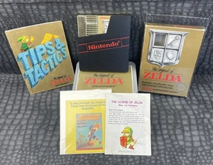 Nintendo NES Legend of Zelda CIB 5 Screw 2nd Print Tips & Tactics StrategyGuide  - Picture 1 of 7