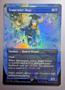MTG FINAL FANTASY : SNAPCASTER MAGE FOIL #0499 CARD IN HAND NM/NP - Picture 1 of 2