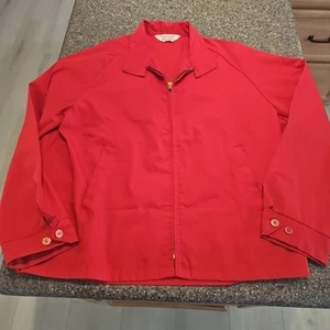 Vintage BOY SCOUTS OF AMERICA Official RED JACKET Sz L (42-44) BSA Scouting  - Picture 1 of 16