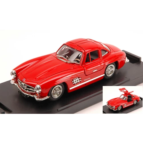 MERCEDES 300 SL GULLWING 1954 RED 1:43 Bang Auto Stradali Modellino Nuovo - Immagine 1 di 1