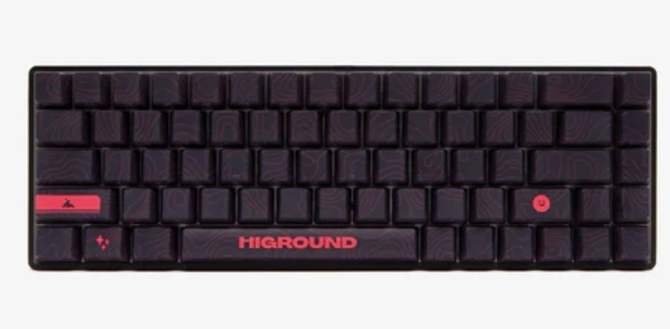 Higround LAVA ROCK Base 65% Keyboard - Brand New - TTC White Flame Switches - Image 1 of 4