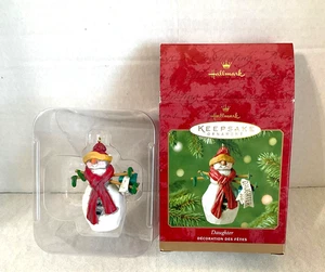 Hallmark Andenken Weihnachtsschmuck # 08425 Tochter 2001 - Bild 1 von 1