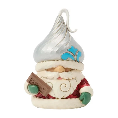 Jim Shore HERSHEY GNOME KISSES HAT MINI-LIFE IS SWEETER WITH CHOCOLATE 6017219