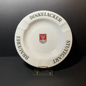 Posacenere tedesco vintage 1959 Dinkelacker Stuttgart Brauerei - Foto 1 di 5