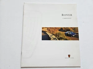 ROVER 200 216 CABRIOLET SALES BROCHURE 1996 - Picture 1 of 8