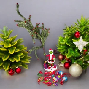2001 DEPTARTMENT 56 Grinch Advent Tree COUNTDOWN TO CHRISTMAS *NOT COMPLETE* - Picture 1 of 15