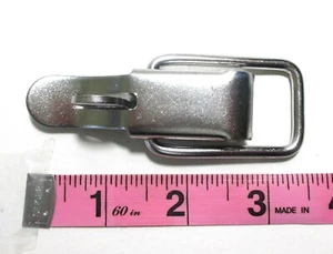 8 Pack Steel Zinc Plated Lockable Trunk Tool Box Draw Hasp Latch Catches - Picture 1 of 8