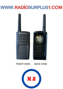2 x Custodia Motorola RMU2080 con altoparlante e manopole - Nero - RMU2080 - Foto 1 di 1