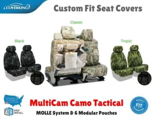Seat Covers Multicam Camo Tactical For Nissan Xterra Custom Fit - Picture 1 of 13