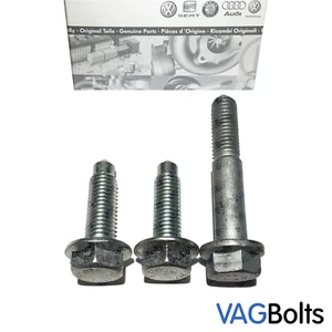 Genuine VW Dogbone Lower Gearbox Mount Bolt Kit Polo Fox Audi A1 Skoda Fabia - Picture 1 of 2