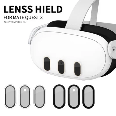 Für Meta Quest 3 Linsenfolie Set VR Linse Anti-Kratzer Legierung Glasfolie - Bild 1 von 4