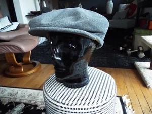 Vintage Stetson Cabby, Cap, Zeitungsjunge grau Größe M - Bild 1 von 3