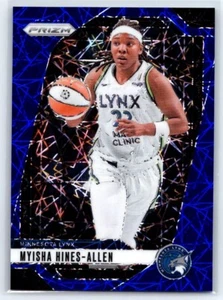 2024 Panini Prizm WNBA Myisha Hines-Allen Blue Velocity Prizm #20 Minnesota Lynx - Picture 1 of 2