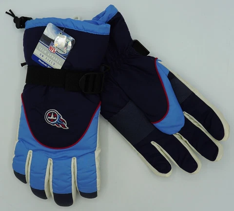 NFL Tennessee Titans Reebok Men's Winter Ski Glove w/ Gripper Palm NEW! Cover