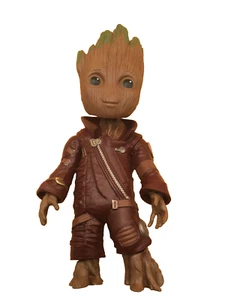 Guardians Of The Galaxy Vol 2 Baby Groot Ravager Outfit 10" Figure Marvel 2016 - Picture 1 of 10