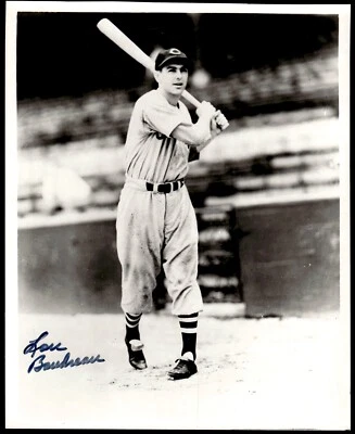 Autógrafo firmado con foto de Lou Boudreau 8x10 (Sports Collectors Inc. certificado de autenticidad) Foto 1 de 2