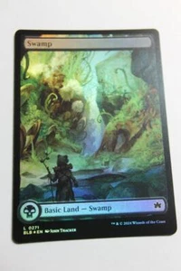 MTG Swamp (Summer 271) x1-Foil Full Art-Bloomburrow-Near Mint - Picture 1 of 1