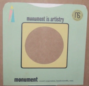 "Monument","Company Sleeve","Original","45rpm","7inch,"Record,"Vintage,} )));0> - Bild 1 von 1