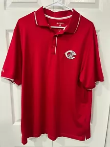 Antigua Cincinnati Reds Herren Large Golf/Poloshirt Top Zustand - Bild 1 von 2